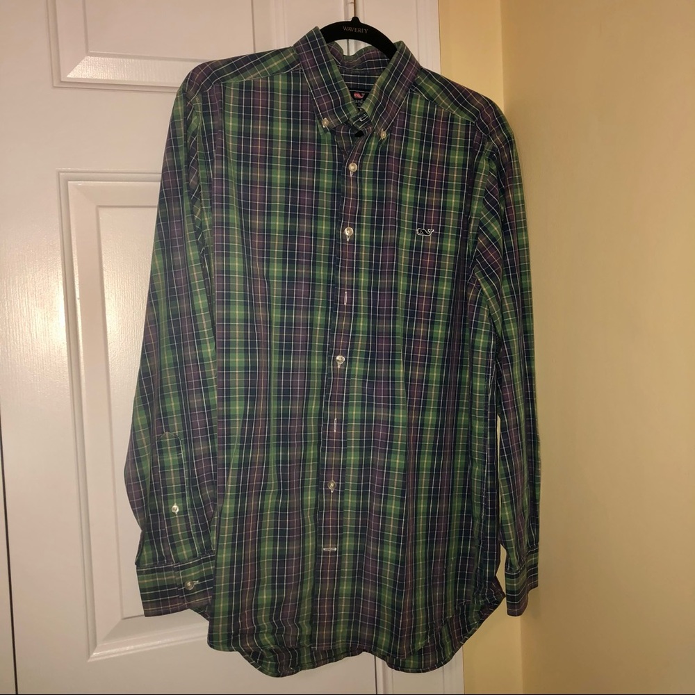 Vineyard Vines Slim Fit Whale Sport Shirt